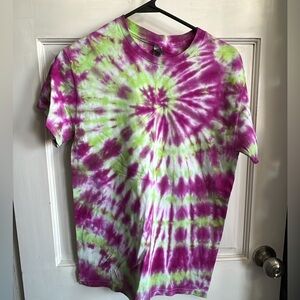 Hand-Dyed Tie-Dye T-Shirt